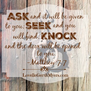 Knock, Seek, Find